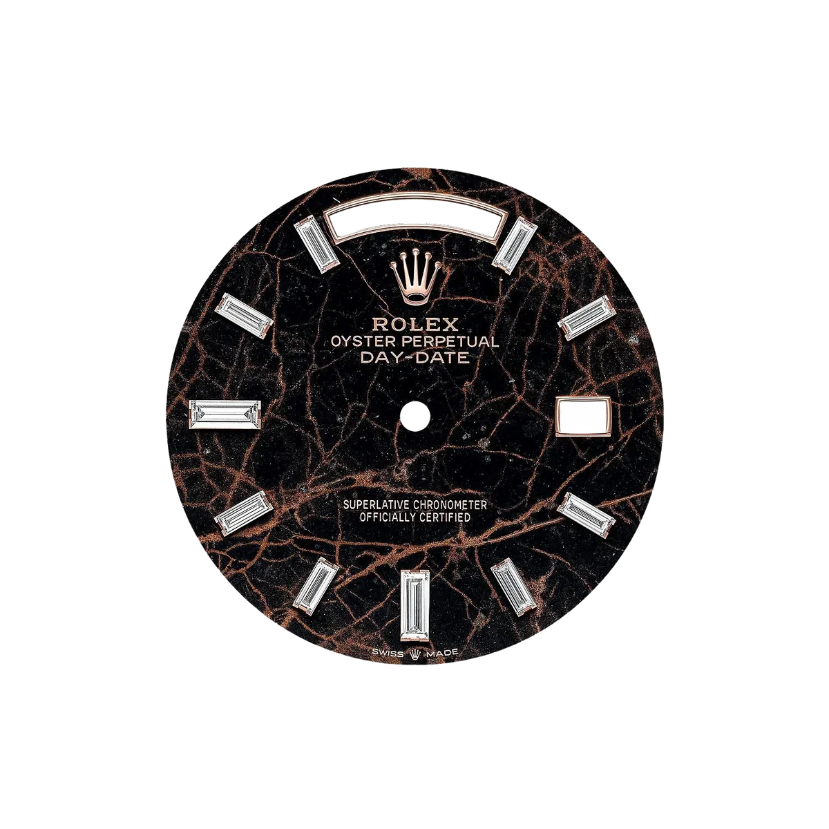 Day Date President 40 mm Everose Gold Eisenkiesel Diamond Dial 228235