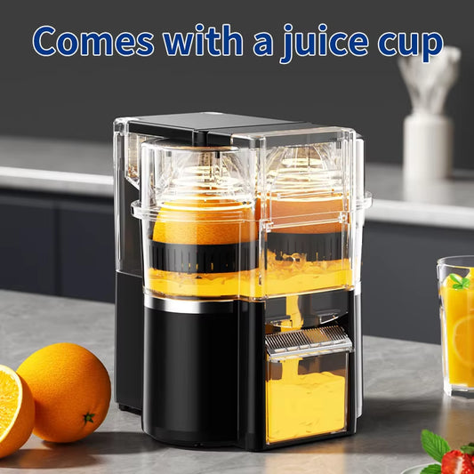 Dual-Head Electric Orange Juicer – Citrus Squeezer